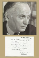 Robert Mallet (1915-2002) - Écrivain - Poème Autographe Signé + Photo - 1991 - Schrijvers