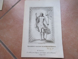 RELIGIONE CRISTIANESIMO Stampa Epoca EGO DOMINUS Salvans Te Et Redemptortuus  III Centenario 1876 VENEZIA - Art Religieux