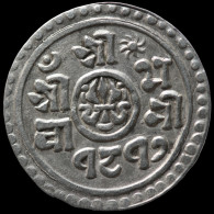 LaZooRo: Nepal 1/4 Mohar 1895 XF - Silver - Nepal