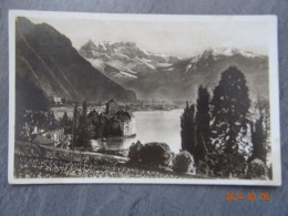 CHATEAU DE CHILLON ET DENTS DU MIDI - Veytaux