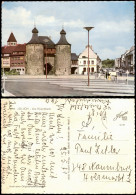 Ansichtskarte Jülich Hexen-Turm, Straßenpartie - Colorfotokarte 1971 - Jülich