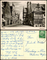 Ansichtskarte Lemgo Straßen Ansicht Rathaus-Laube 1957 - Lemgo