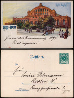 Ansichtskarte Kreuzberg-Berlin Anhalter Bahnhof 1899 Drucksache - Kreuzberg