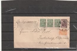 Russia In Latvia Riga OLD PS COVER - Andere & Zonder Classificatie