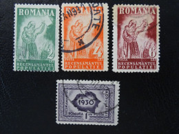 Rumänien Mi 393-396 , Gestempelt - Gebraucht