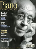 Piano Magazine N° 36 Avec CD - Sept-Oct 2003 - Rudof Serkin / Pierre Boulez - Musica