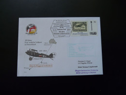 Lettre Cover Aviation 100 Jahre Luftpost Berlin 2019 (briefmarke Individuell) - Briefe U. Dokumente