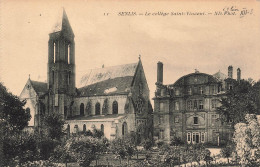 FRANCE - Senlis - Vue Générale Sur Le Collège Saint Vincent - N D Phot - Vue De L'extérieur - Carte Postale Ancienne - Senlis