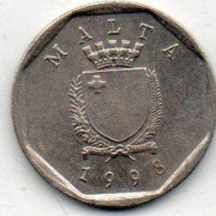 5 Cents 1998 - Malta