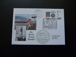 Lettre Cover 70 Jahre Berliner Luftbrucke Lufthansa 2019 (briefmarke Individuell Luftpost Weimar Berlin) - Personalisierte Briefmarken