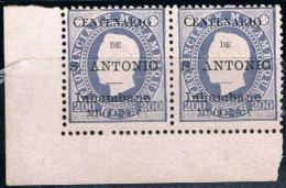 Inhambane, 1895, # 8 Dent. 12 1/2, MHNG - Inhambane