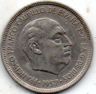 5 Pesetas 1957 - 5 Pesetas