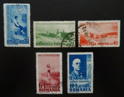 Rumänien Mi 564-568 , Sc B94-B98 , Geburtstag Von N. Grigorescu , Gestempelt - Gebraucht
