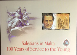 Malta 2004 Salesians Minisheet MNH - Malte