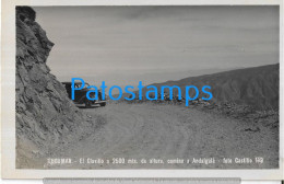 225166 ARGENTINA TUCUMAN CAMINO A ANDALGALA & AUTOMOBILE POSTAL POSTCARD - Argentinië