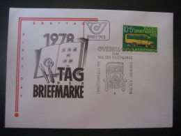 Österreich 1978- Sonderumschlag Tag Der Briefmarke 1978, FDC MiNr. 1592 - Cartas & Documentos