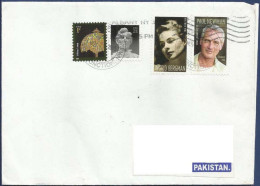 USA UNITED STATES OF AMERICA POSTAL USED AIRMAIL COVER TO PAKISTAN - Autres - Amérique