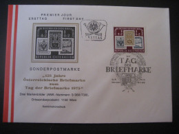 Österreich 1975- Sonderumschlag Tag Der Briefmarke 1975, FDC MiNr. 1504 - Covers & Documents