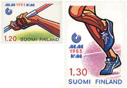 725634 HINGED FINLANDIA 1983 CAMPEONATO DEL MUNDO DE ATLETISMO EN HELSINKI - Gebraucht