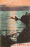 FRANCE - Biarritz - Coucher De Soleil à La Côte Des Basques - Carte Postale Ancienne - Biarritz