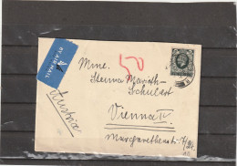 Great Britain Manchester AIRMAIL COVER To Austria 1937 - Covers & Documents