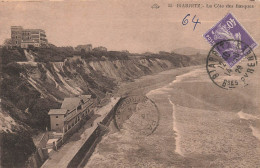 FRANCE - Biarritz - La Côte Des Basques - Carte Postale Ancienne - Biarritz