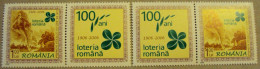 Rumänien, 2006, Mi 6123, Loterrie In Rumänien, 100 Jahre, Mit Vignette Links Und Rechts, Postfrisch - Variétés Et Curiosités