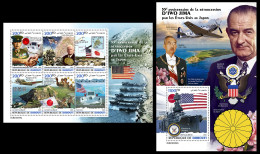 Djibouti  2023 55th Anniversary Of US Handing Iwo Jima Back To Japan. (554) OFFICIAL ISSUE - Other & Unclassified