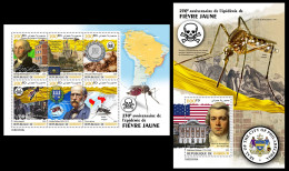 Djibouti  2023 230th Anniversary Of Yellow Fever Epidemic. (558) OFFICIAL ISSUE - Malattie