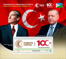 Djibouti  2023 100th Anniversary Of The Republicof Turkey. (561) OFFICIAL ISSUE - Ungebraucht