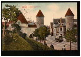 Reval/ Tallinn Lehmpforte Tram 1908 - Estonie