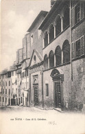 ITALIE - Siena - Casa Di S Caterina - Vue Panoramique De La Maison - Carte Postale Ancienne - Siena