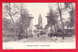 F-91-Mennecy-03P124  Porte De Paris, Animation, Cpa BE - Mennecy