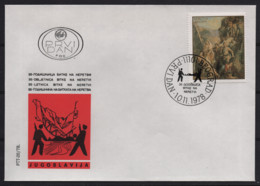 2902 Yugoslavia 1978 Battle Of Neretva - 35th Anniversary FDC - FDC