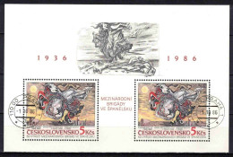 Tchécoslovaquie 1986 Mi 2880 - Bl.68 (Yv BF 72), Obliteré - Used Stamps