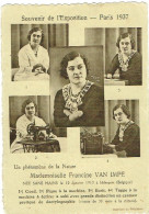 Iddergem , Souvenir De L'Exposition Paris 1937 , Van Impe - Denderleeuw