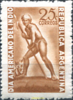 725653 HINGED ARGENTINA 1948 DIA DE LA INDIA - Ongebruikt