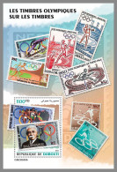 DJIBOUTI 2023 MNH Olympic Stamps On Stamps S/S – OFFICIAL ISSUE – DHQ2410 - Timbres Sur Timbres