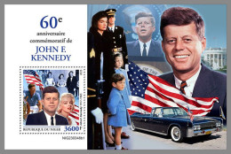 NIGER 2023 MNH John F. Kennedy S/S I – OFFICIAL ISSUE – DHQ2410 - Kennedy (John F.)