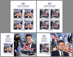 NIGER 2023 MNH John F. Kennedy 2M/S+2S/S – OFFICIAL ISSUE – DHQ2410 - Kennedy (John F.)