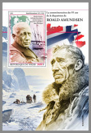 NIGER 2023 MNH Roald Amundsen Explorer Polarforscher S/S – IMPERFORATED – DHQ2410 - Esploratori E Celebrità Polari