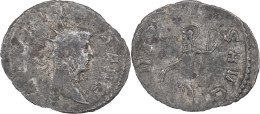 Rome - Antoninien - GALLIEN - VIRTVS Appuyé Sur Bouclier - Milan - RIC.534 - 18-164 - L'Anarchie Militaire (235 à 284)