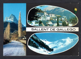 Pas Courant - Espagne - SALLENT DE GALLEGO - 3 Vues - Multi Vues - Andere & Zonder Classificatie