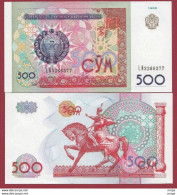 Ouzbékistan 500 Sum  1999 ---UNC --(198) - Uzbekistan