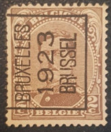 Belgium 1923 Brussel Precancel Classic Stamp - Otros & Sin Clasificación