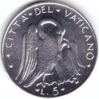 VATICANO  PAOLO VI 5 Lire ANNO 1970 FDC - Vatican