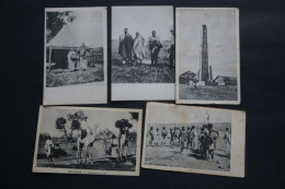 Lot 5 CPA  Ethiopie Abyssinie  Divers Guerrier, Afars, Oromo      Gros Plan Afrique - Ethiopie