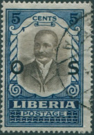 Liberia 1921 SGO431 5c President Howard FU - Liberia