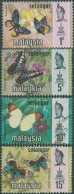 Malaysia Selangor 1971 SG146-151 Butterflies (4) FU - Selangor