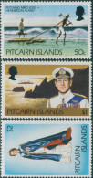 Pitcairn Islands 1977 SG182-184 Logs Bay QEII MNH - Pitcairn Islands